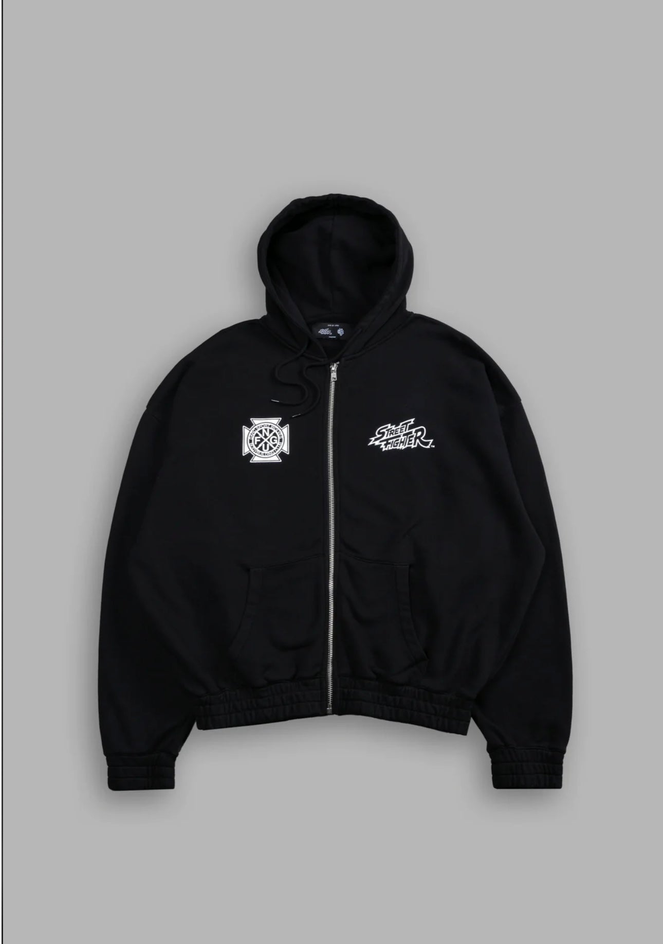 FINAL BOSS "CHAMBERS" ZIP HOODIE IN BLACK