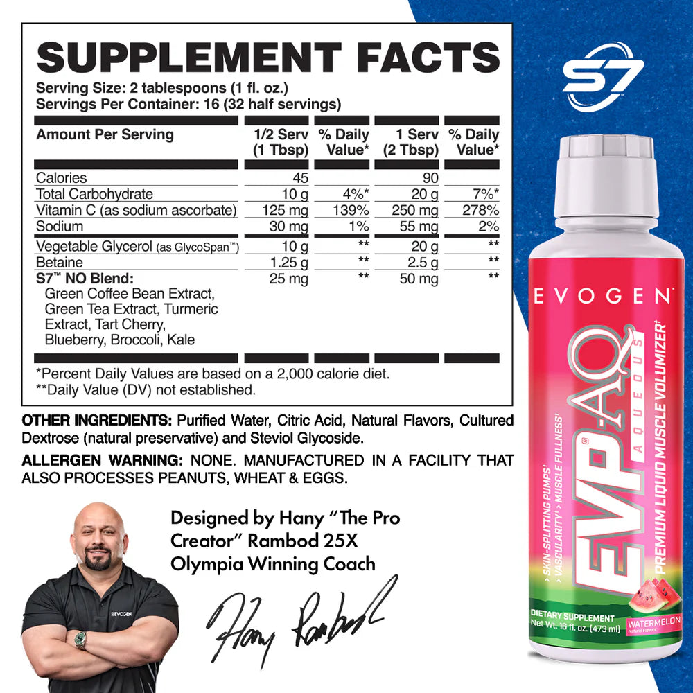 EVOGEN EVP - AQ Liquid Glycerol Watermelo