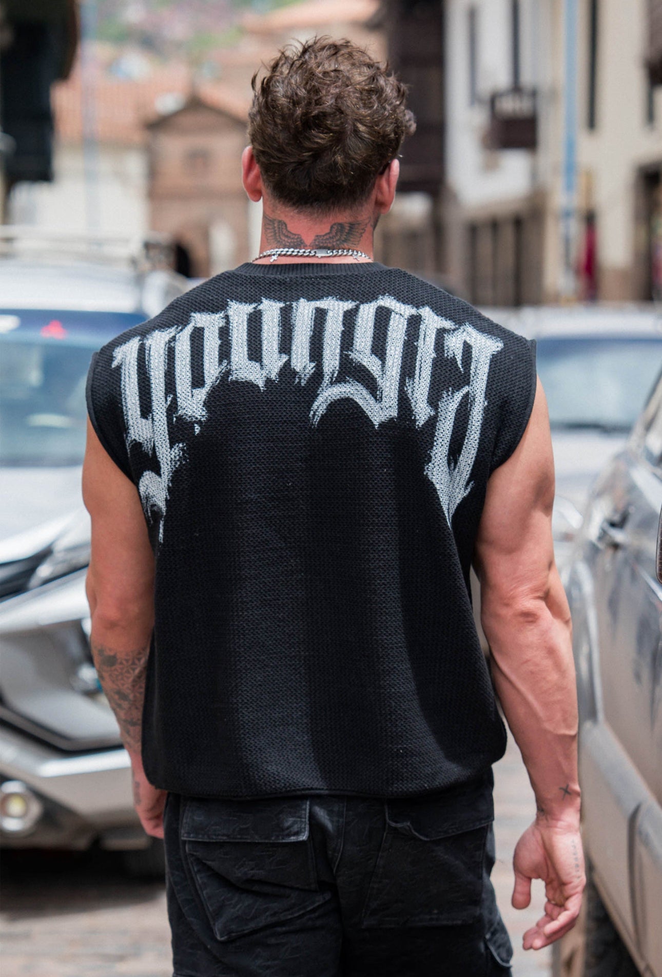 3012 - Drop Shoulder Knit Cut-Off