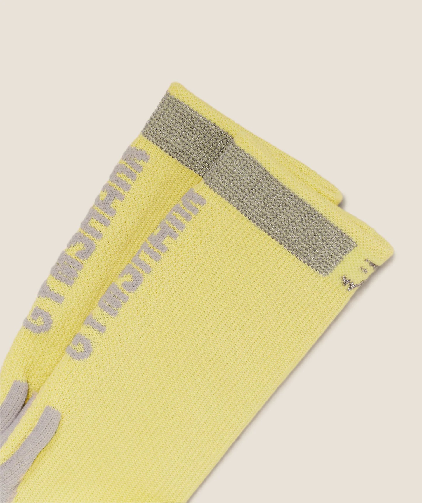 RUNNING ELITE CREW SOCK SINGLE Sorbet Yellow