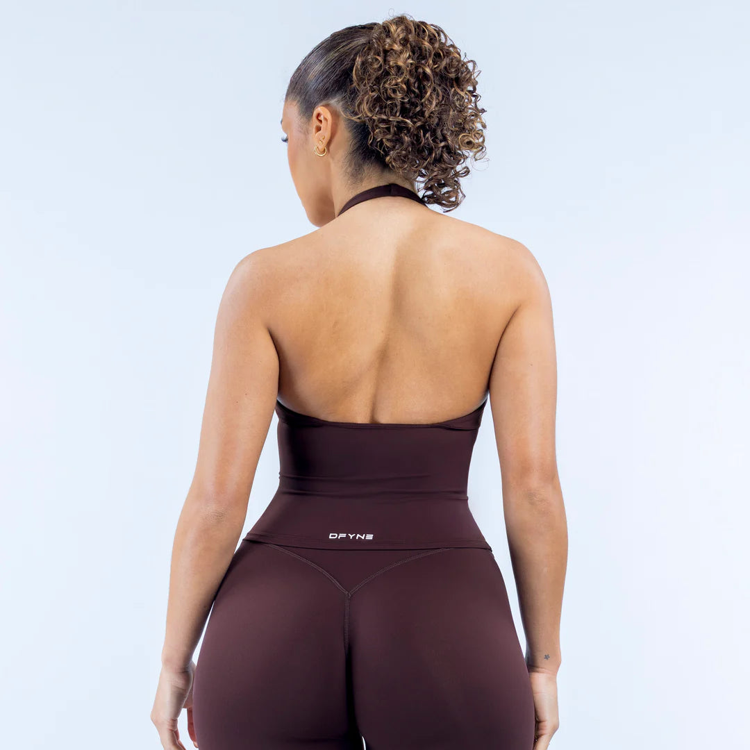 Origin Halter Top Espresso