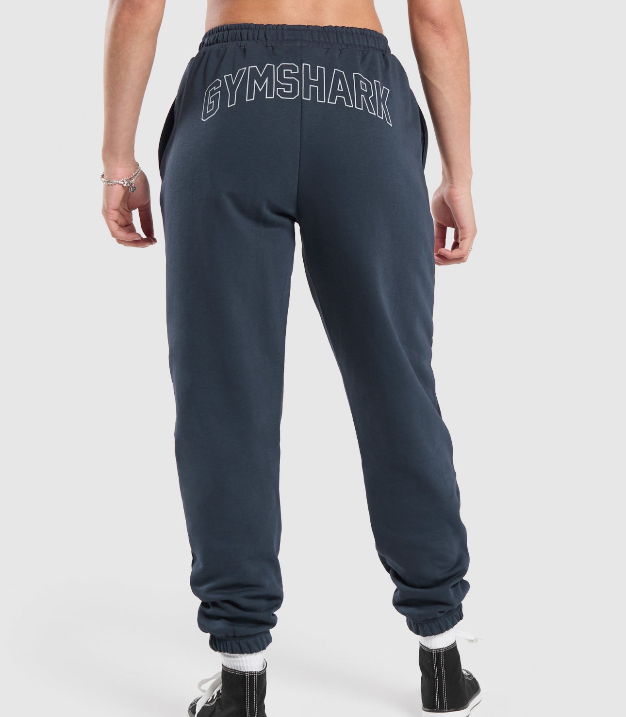 Strength Department Graphic Joggers - Heavy Blue