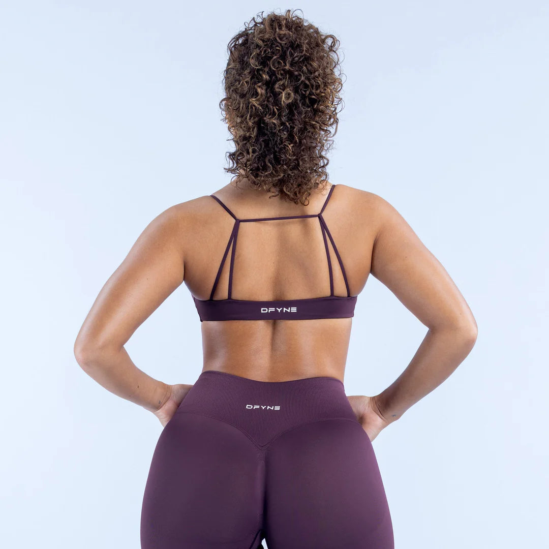 Vision Twist Front Sports Bra Fig