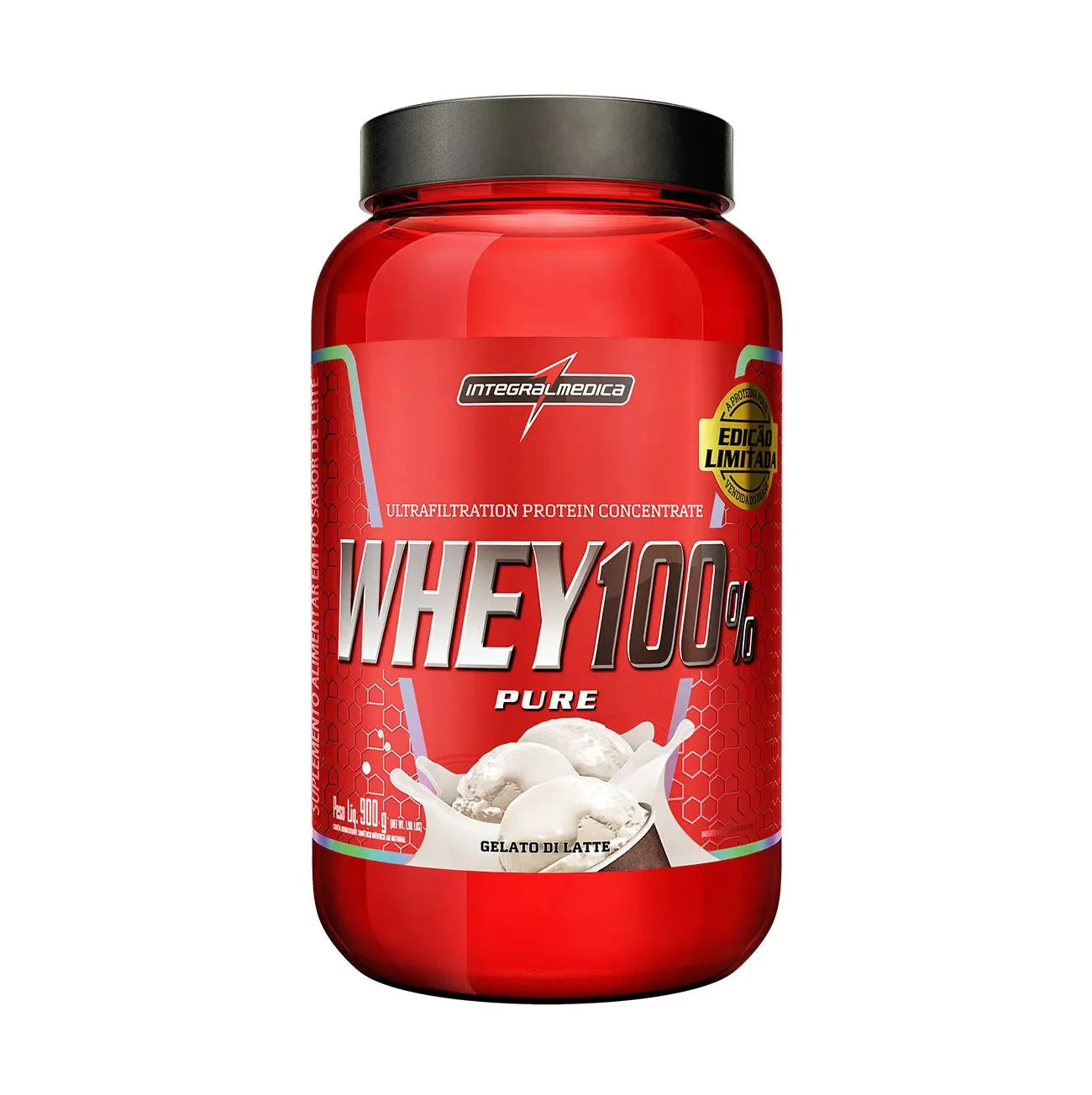 INTEGRAL MEDICA Whey 100% Pure GELATO DI LATTE 900g