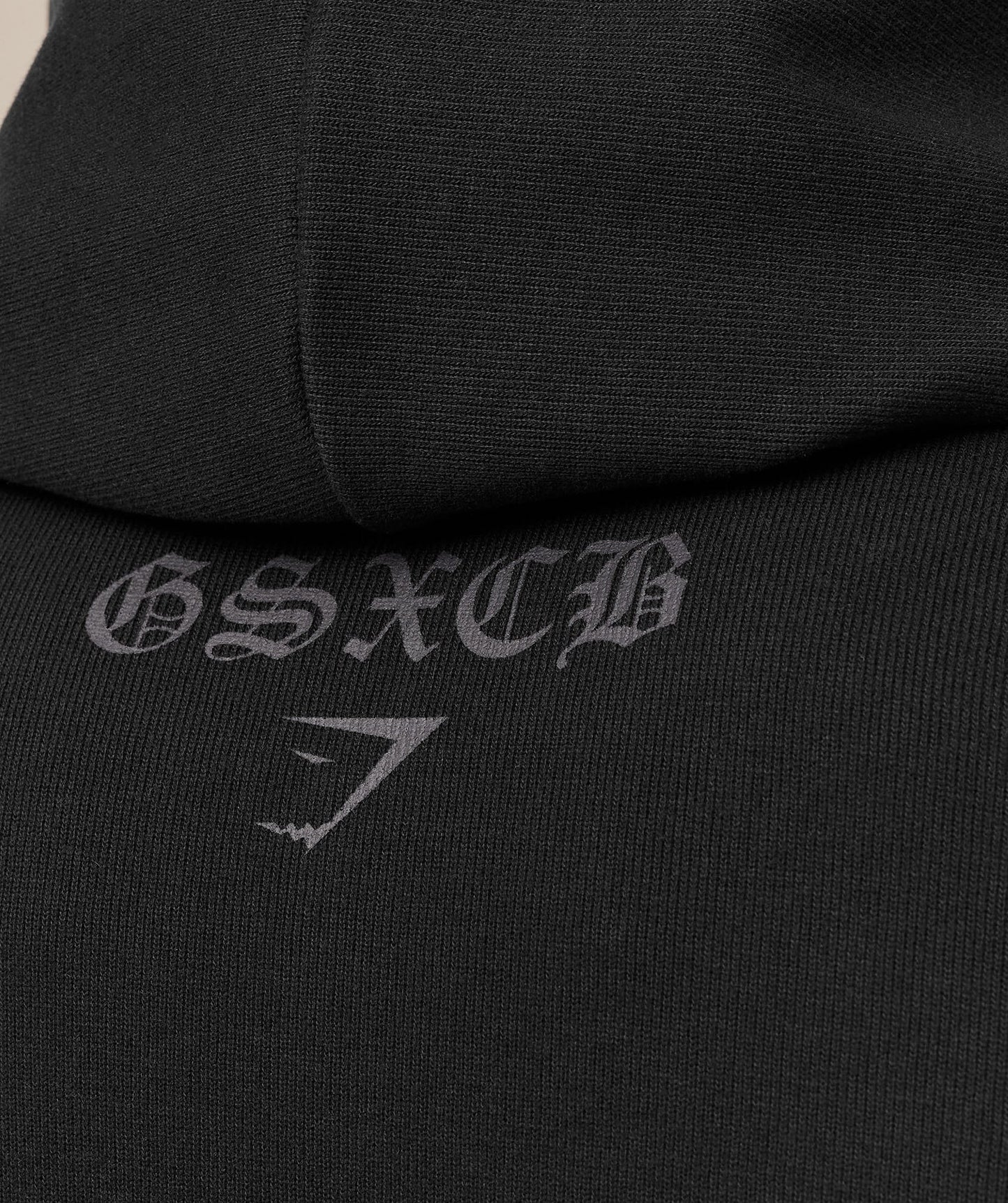 GYMSHARK X CARLOS BELCAST ZIP UP HOODIE - GS BLACK