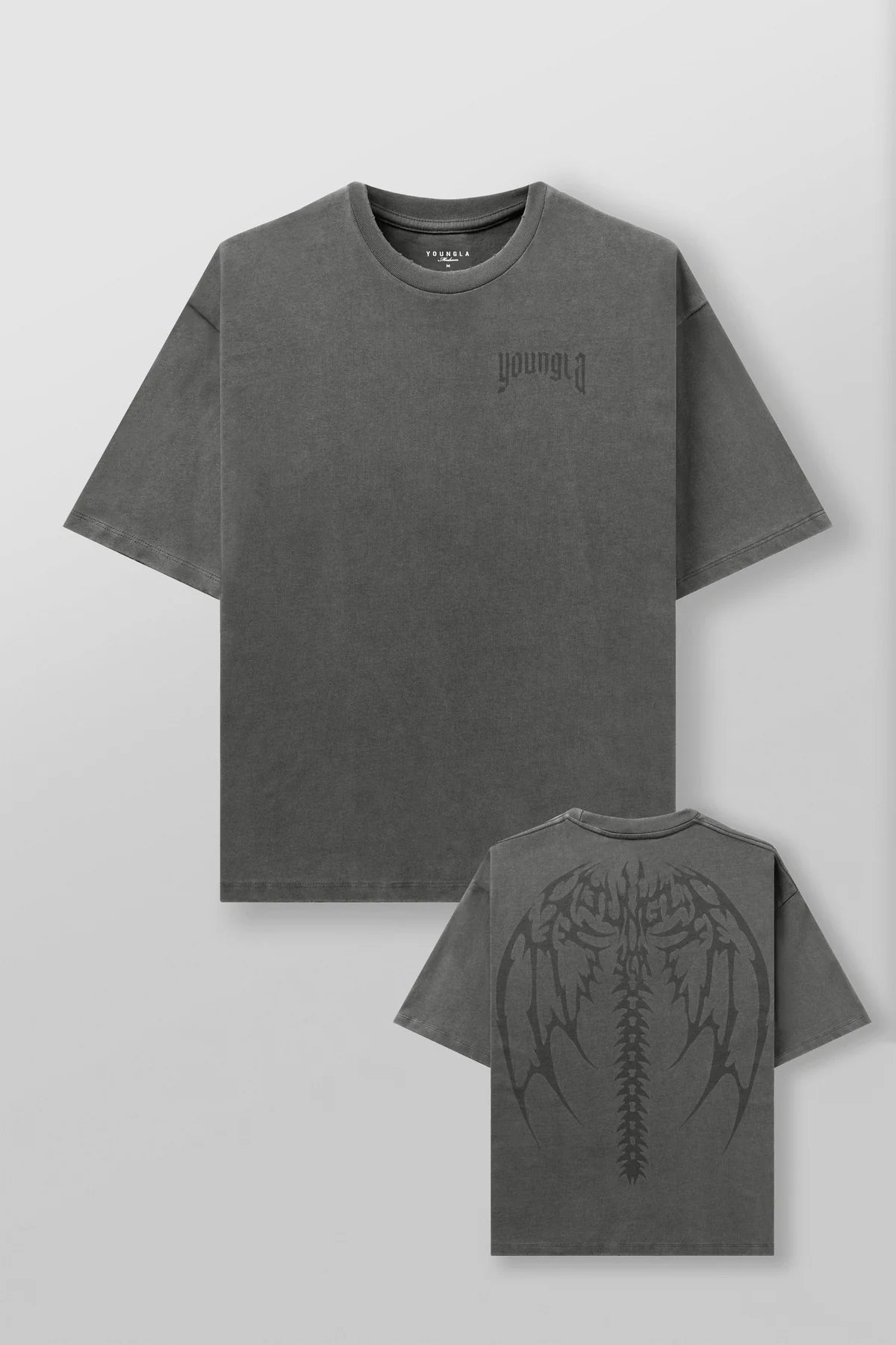 4234 - Backbone Tees Grey Wash