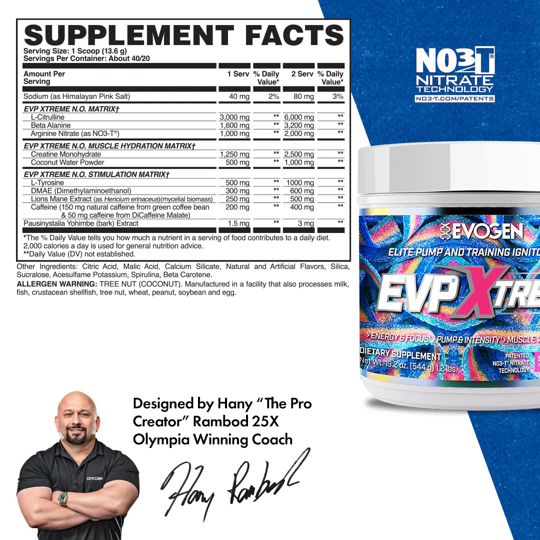 EVOGEN EVP Xtreme Sour Candy