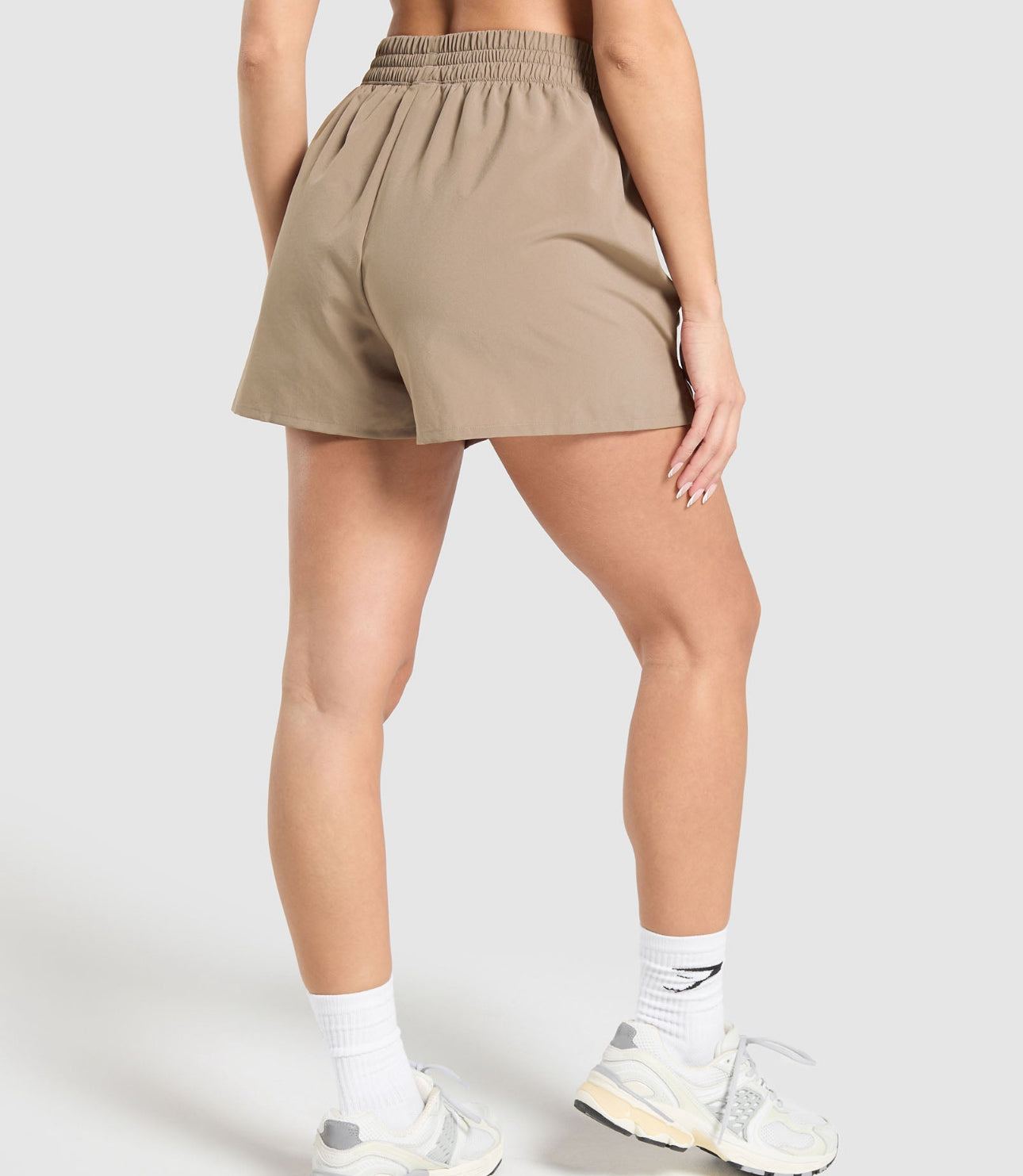 Pintuck Shorts - Lifestyle Brown