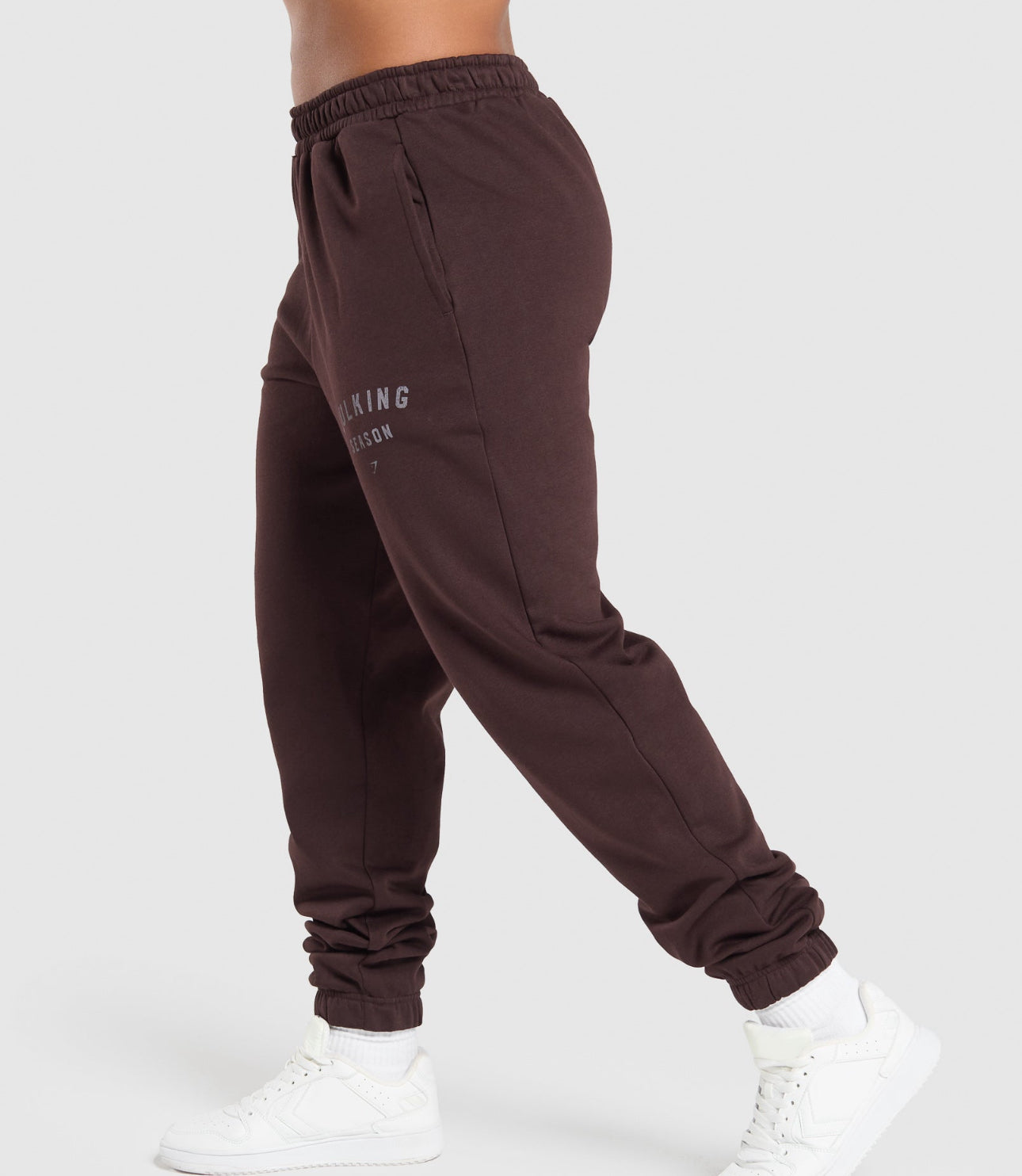 Bulking Season Brushed Joggers - Heritage Brown