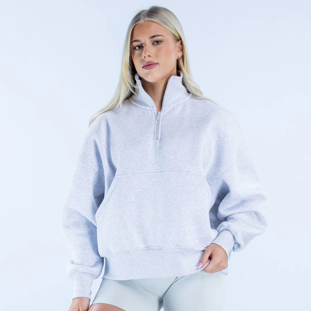 Signature Quarter Zip Sweatshirt