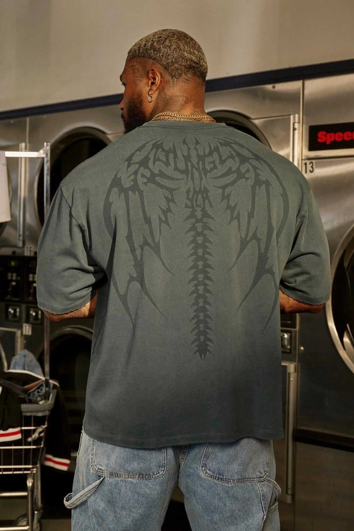 4234 - Backbone Tees Grey Wash