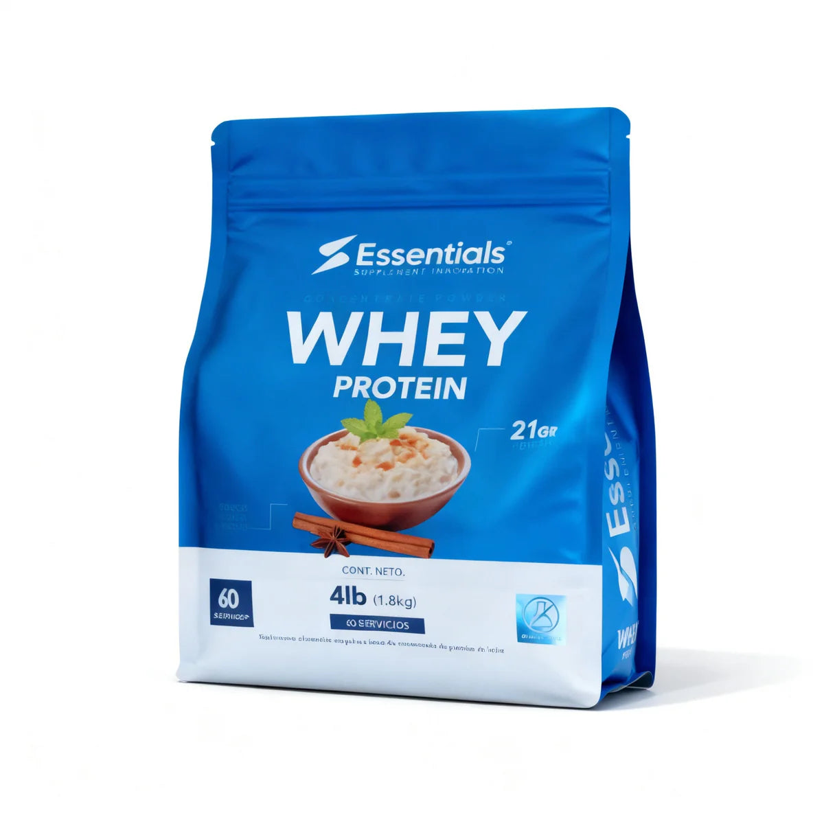ESSENTIALS Whey Protein Arroz con leche