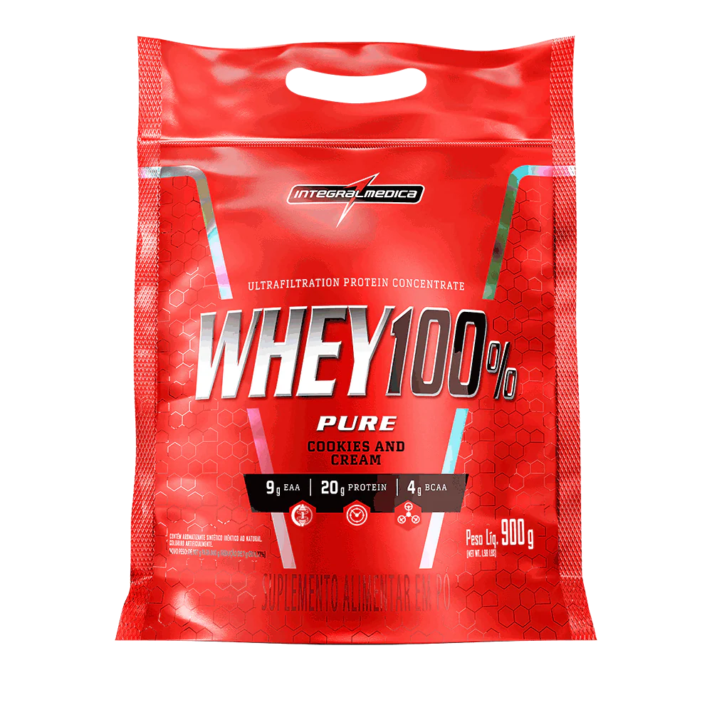 INTEGRAL MEDICA Whey 100% Pure 900g Cookies And Cream