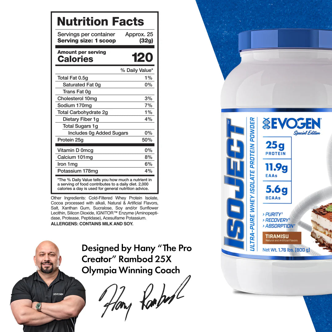 EVOGEN Isoject Tiramisu