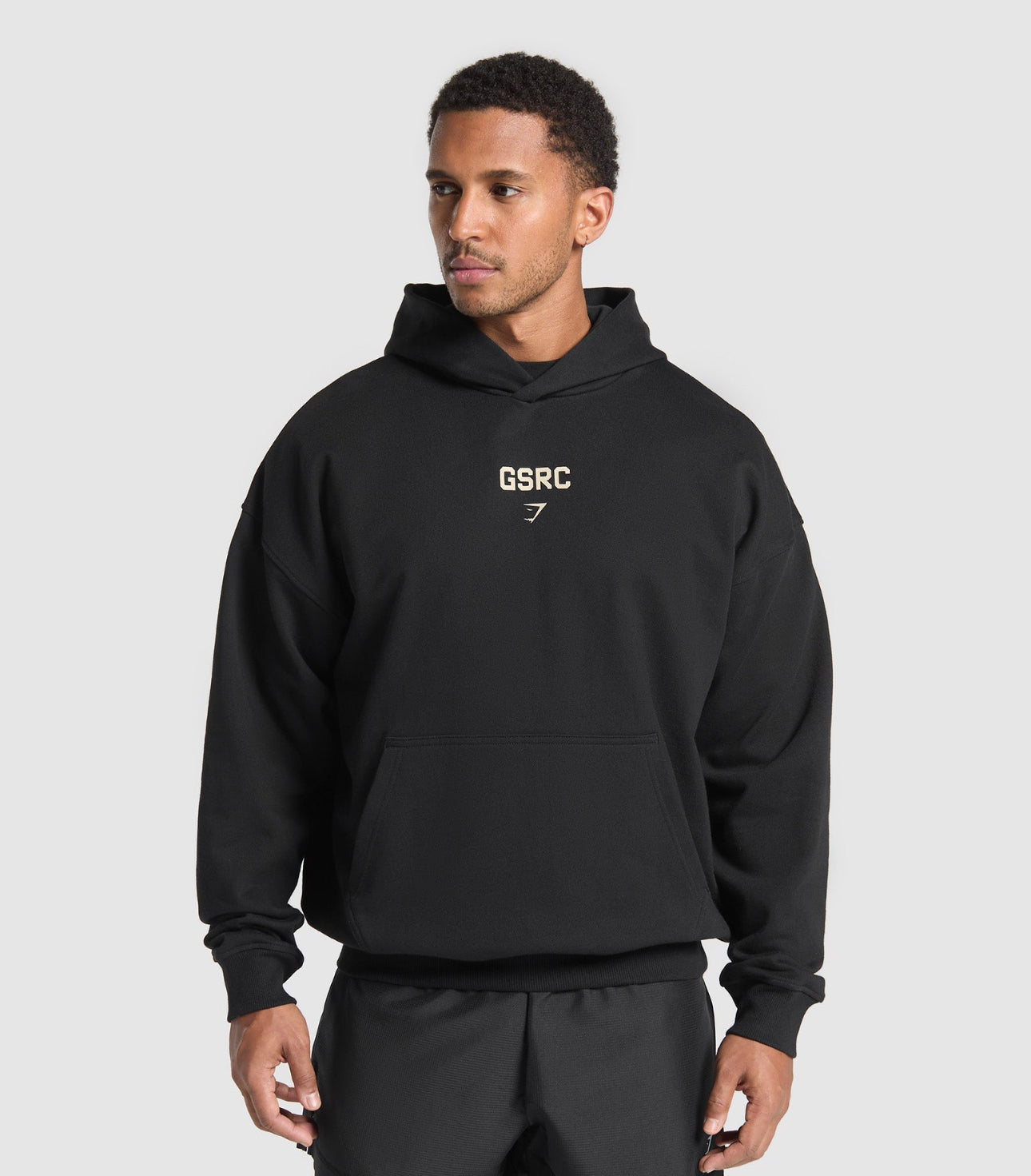 Running Graphic Hoodie - Black