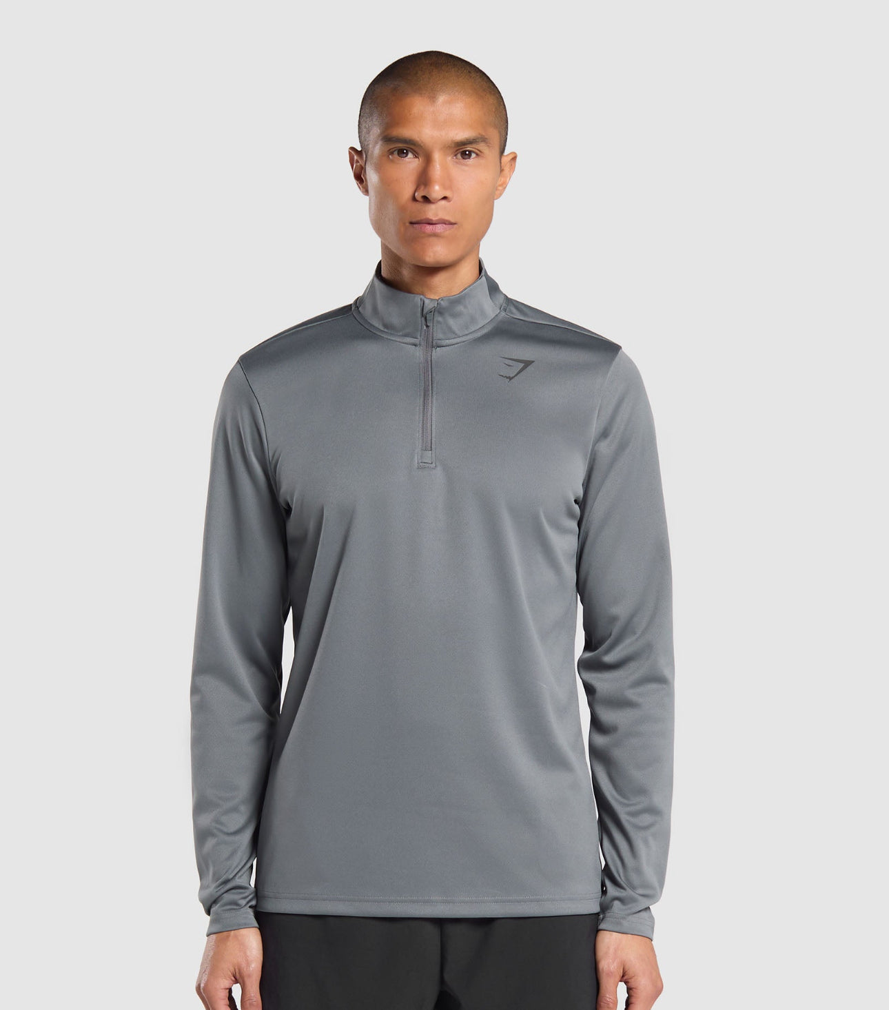 Gymshark Running Dept. 1/4 Zip - Pitch Grey