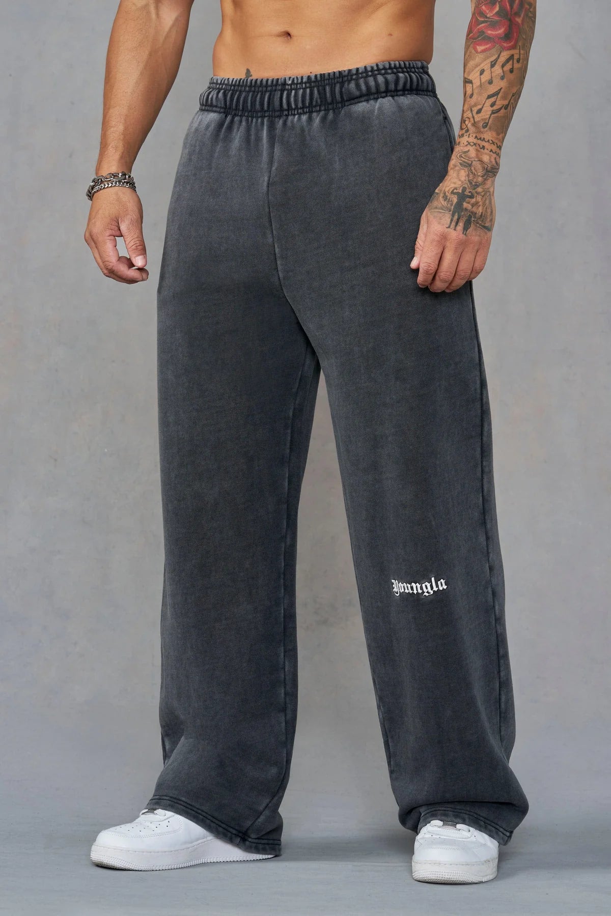 2129 - CORE BAGGY SWEATS GREY WASH