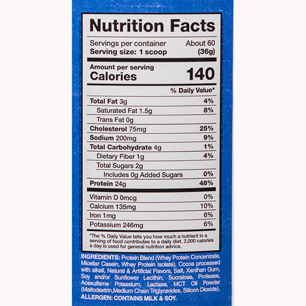 EVOGEN Evofusion Chocolate Peanut Butter