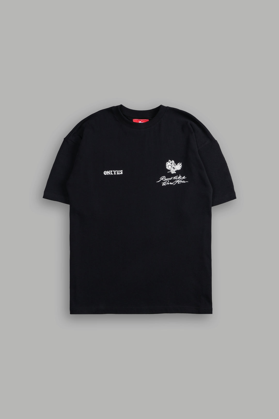 Mori Among Roses "Side By Side"
Oversized Tee in Black
