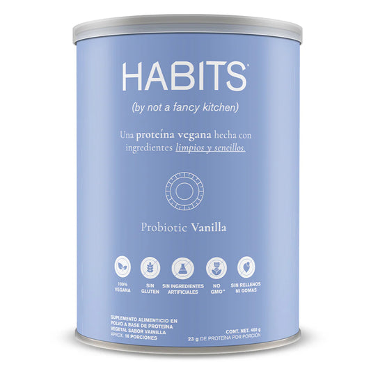 HABITS  PROTEINA VEGETAL Vanilla 488 GR