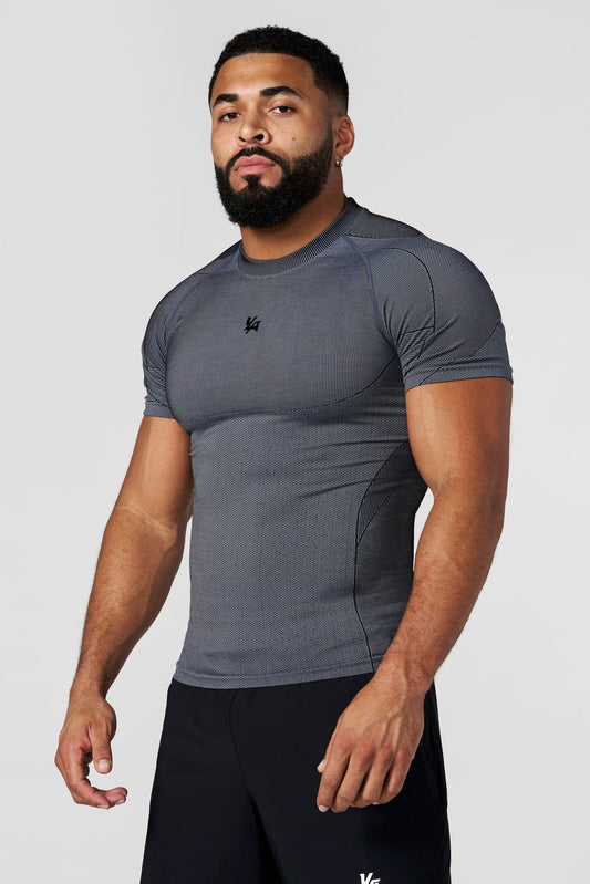 4339 - FORME COMPRESSION TEES - Grey