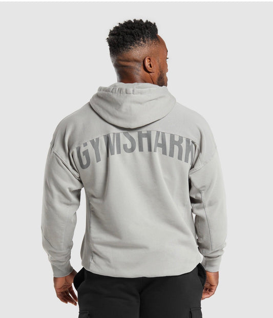 Power Washed Hoodie - Smokey Grey