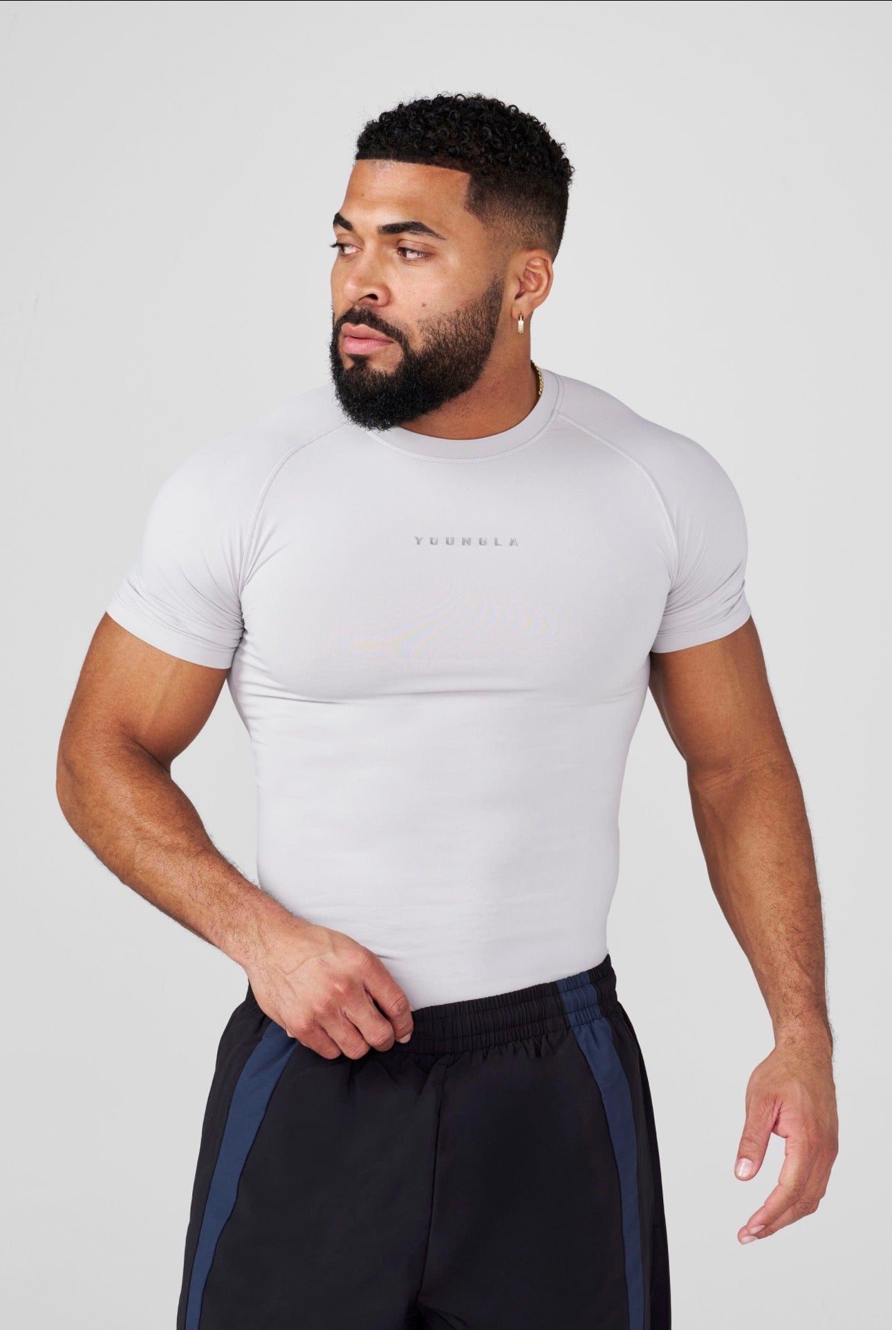 4193 - CLASSIC COMPRESSION TEES Grey