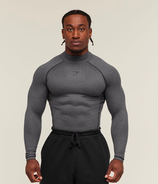 Element Baselayer Mock Neck Long Sleeve T-Shirt