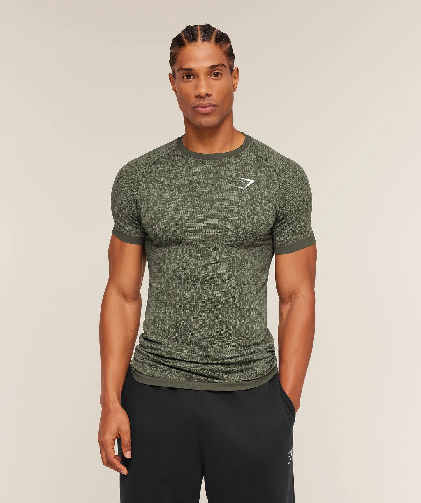 GEO SEAMLESS GRID T-SHIRT