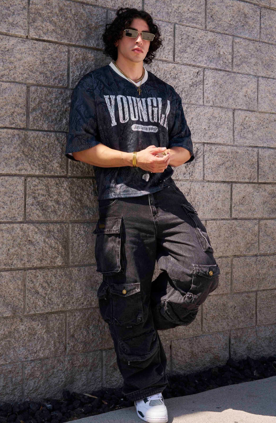 6002 - Hella Pocket Jeans Black Wash