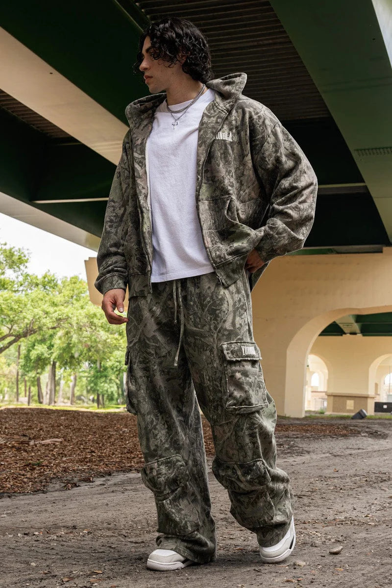 2033 - HERITAGE CARGO SWEATS Black