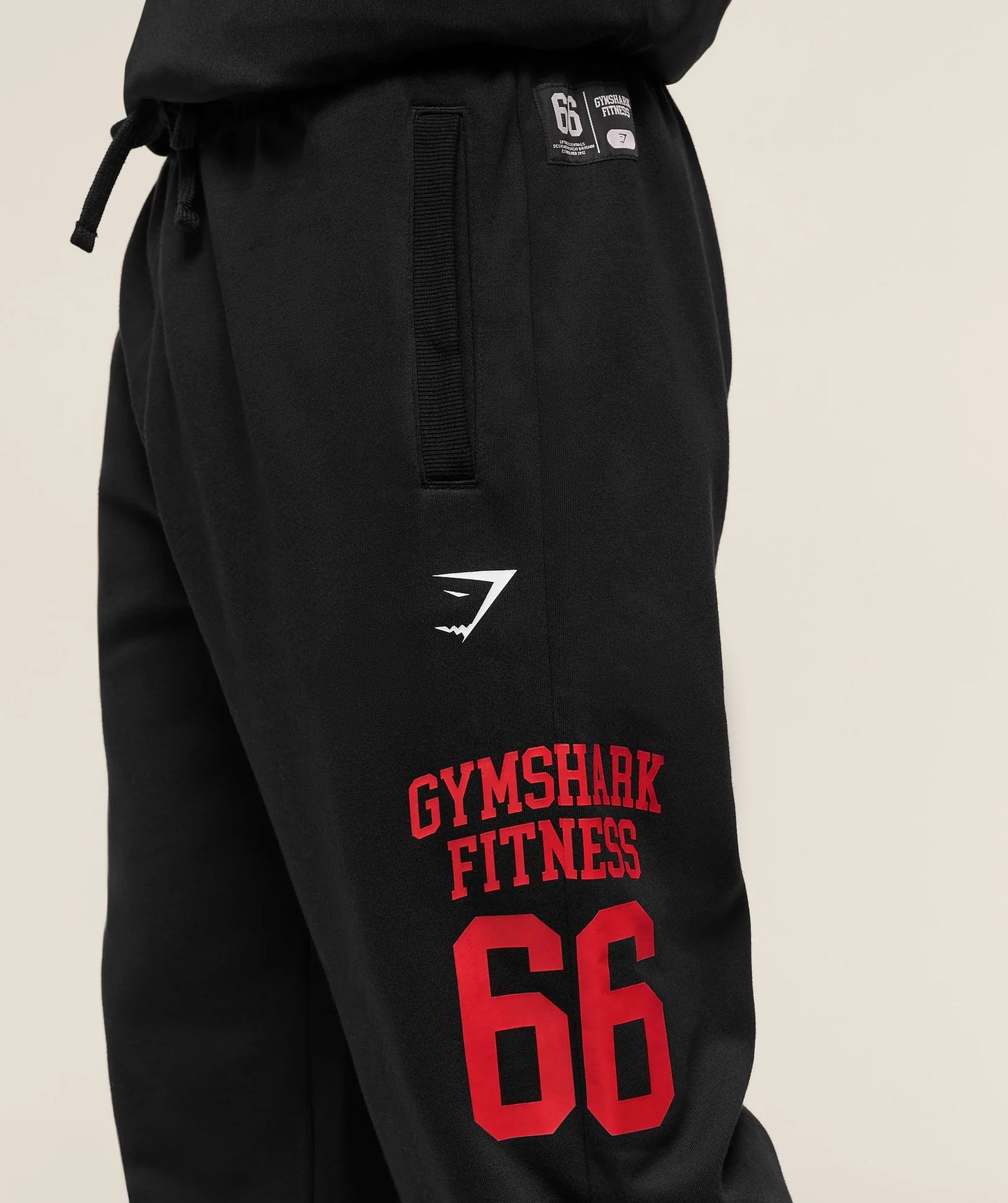 Varsity Oversized Jogger - Black