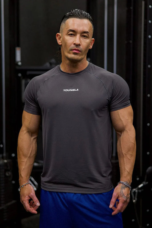4115 - AeroMesh Shirts Charcoal