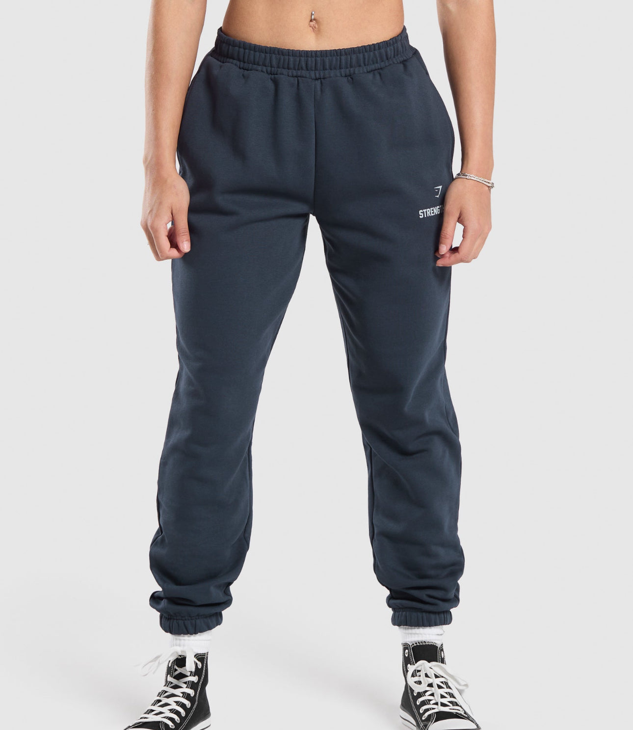 Strength Department Graphic Joggers - Heavy Blue