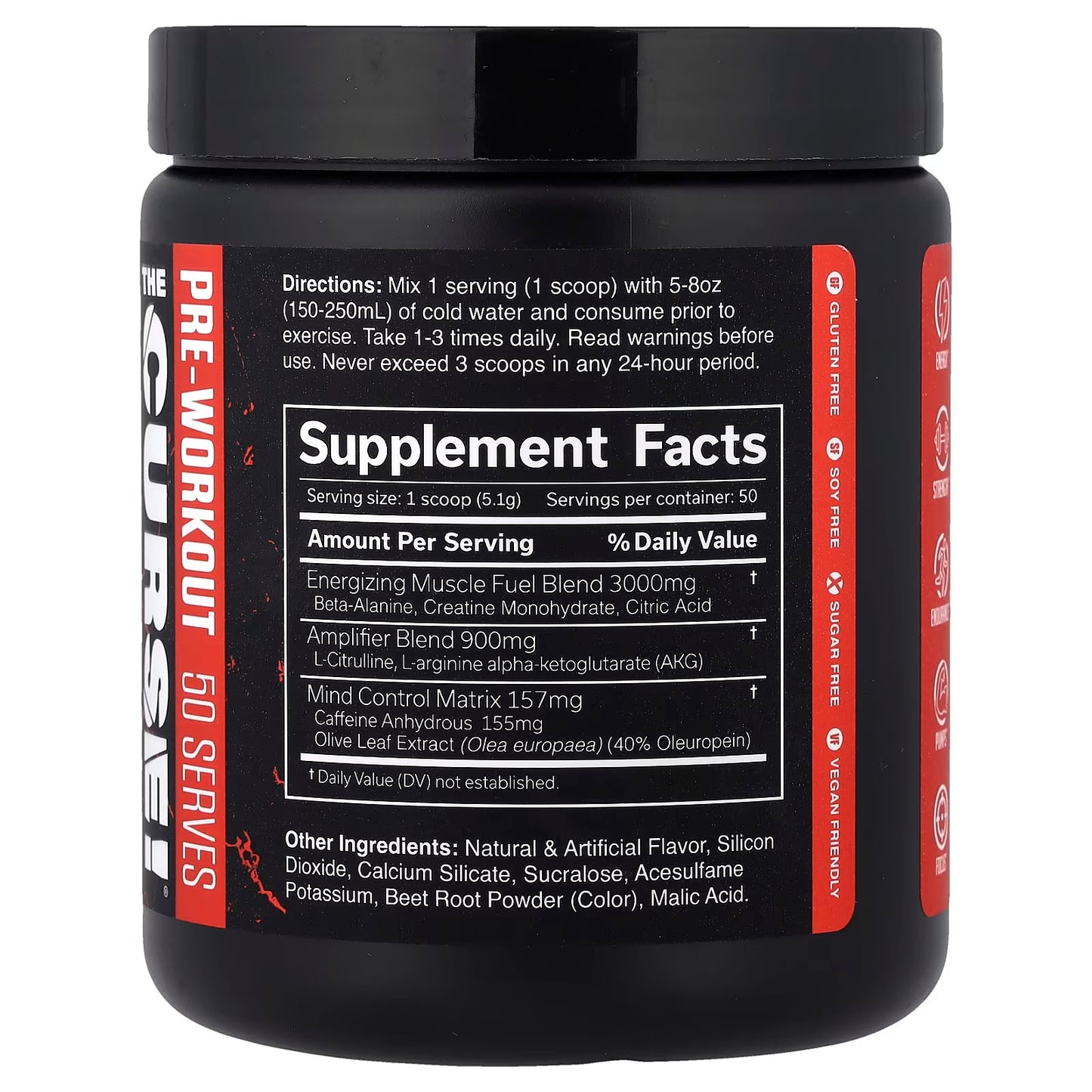 JNX THE CURSE PREWORKOUT 50serv FRUIT
PUNCH