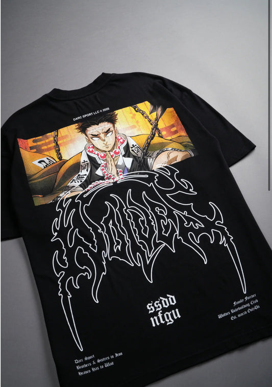 GYOMEI "PREMIUM" OVERSIZED TEE IN BLACK