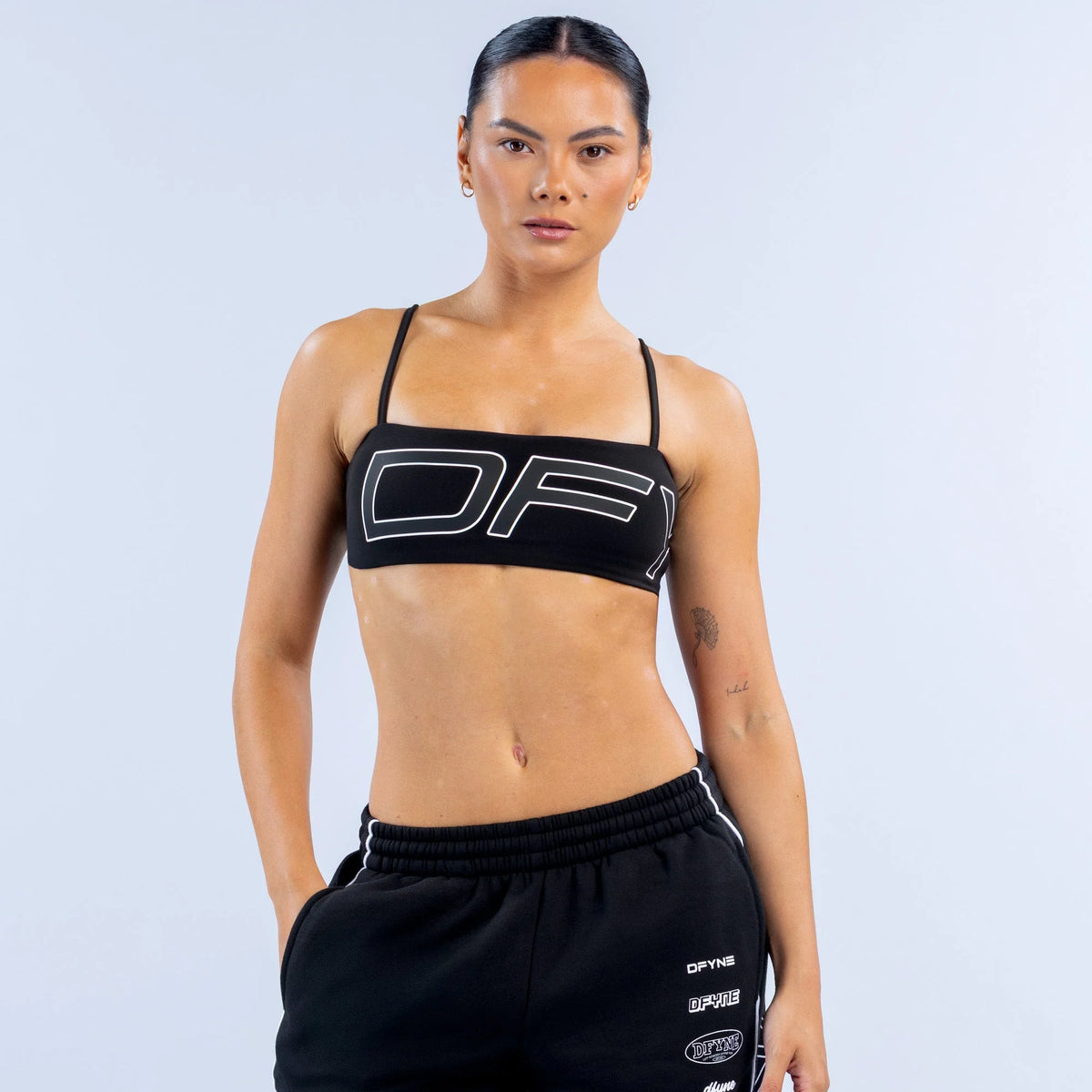5th Birthday Sports Bra Asphalt