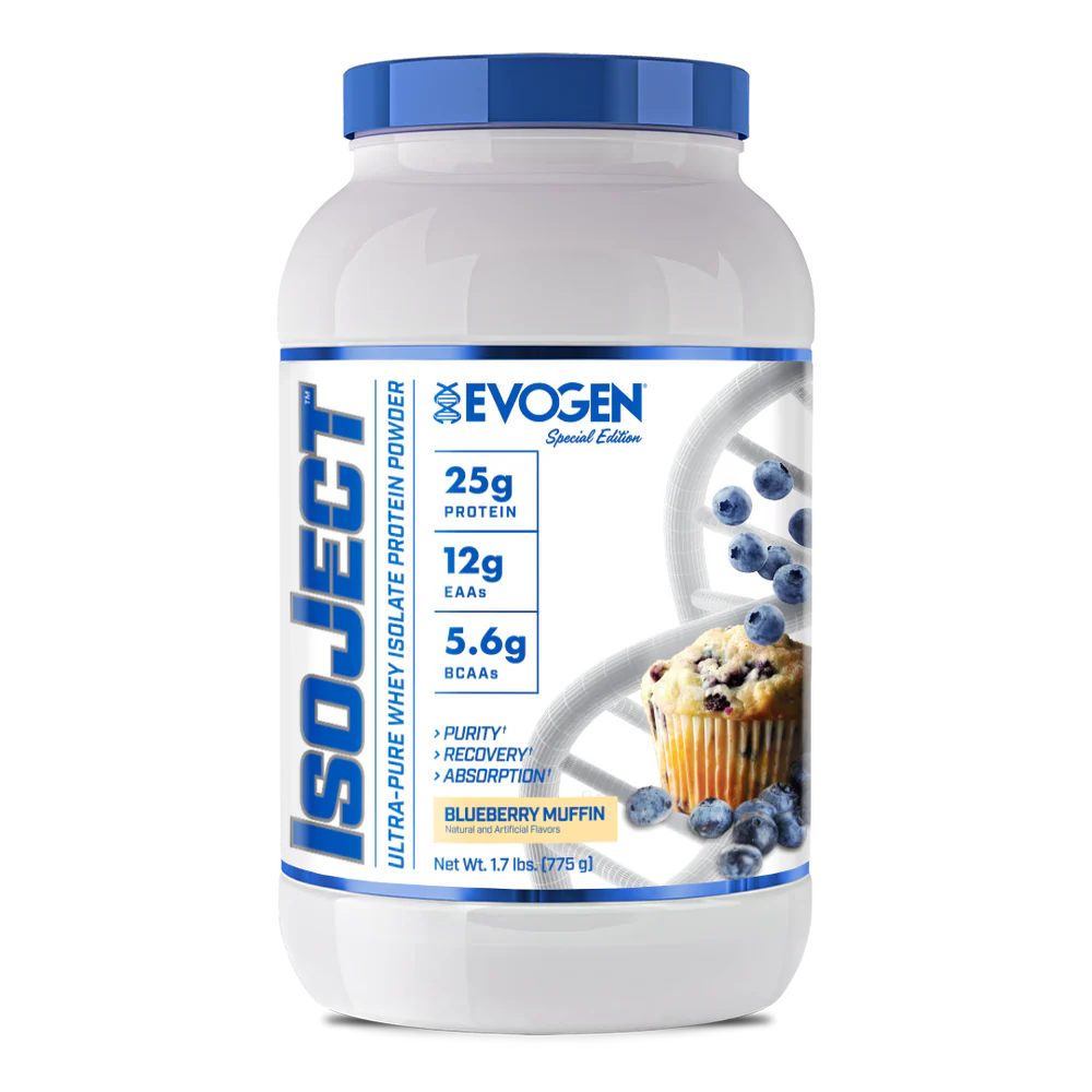 EVOGEN Isoject 2lb Blueberry Muffin