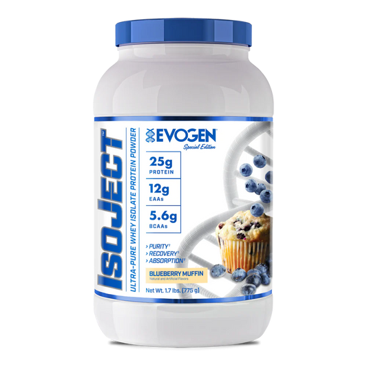 EVOGEN Isoject 2lb Blueberry Muffin