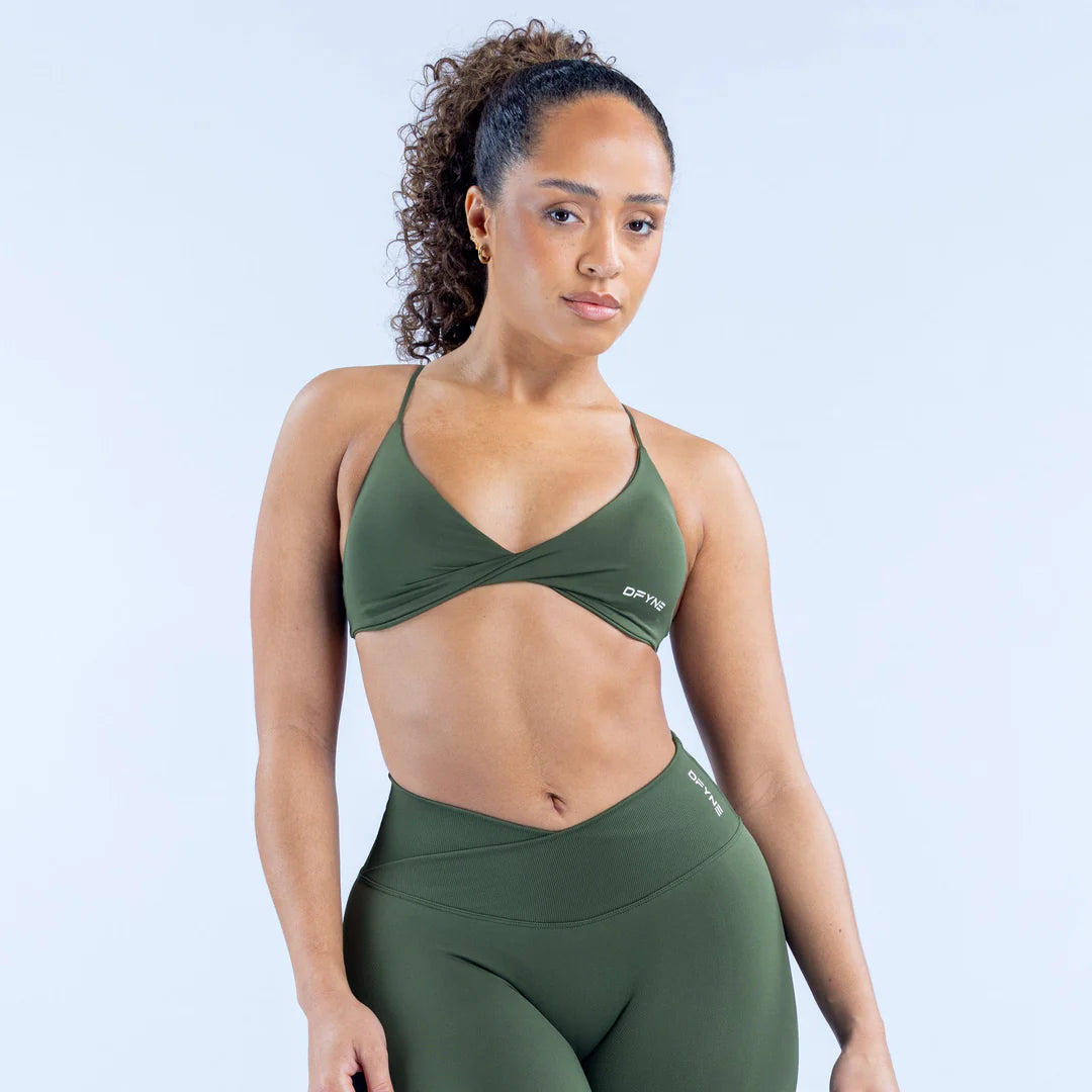 Vision Twist Front Sports Bra Willow