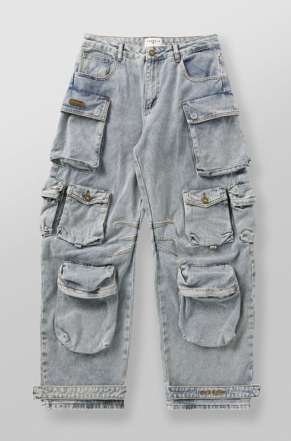 6002 - Hella Pocket Jeans Blue Wash