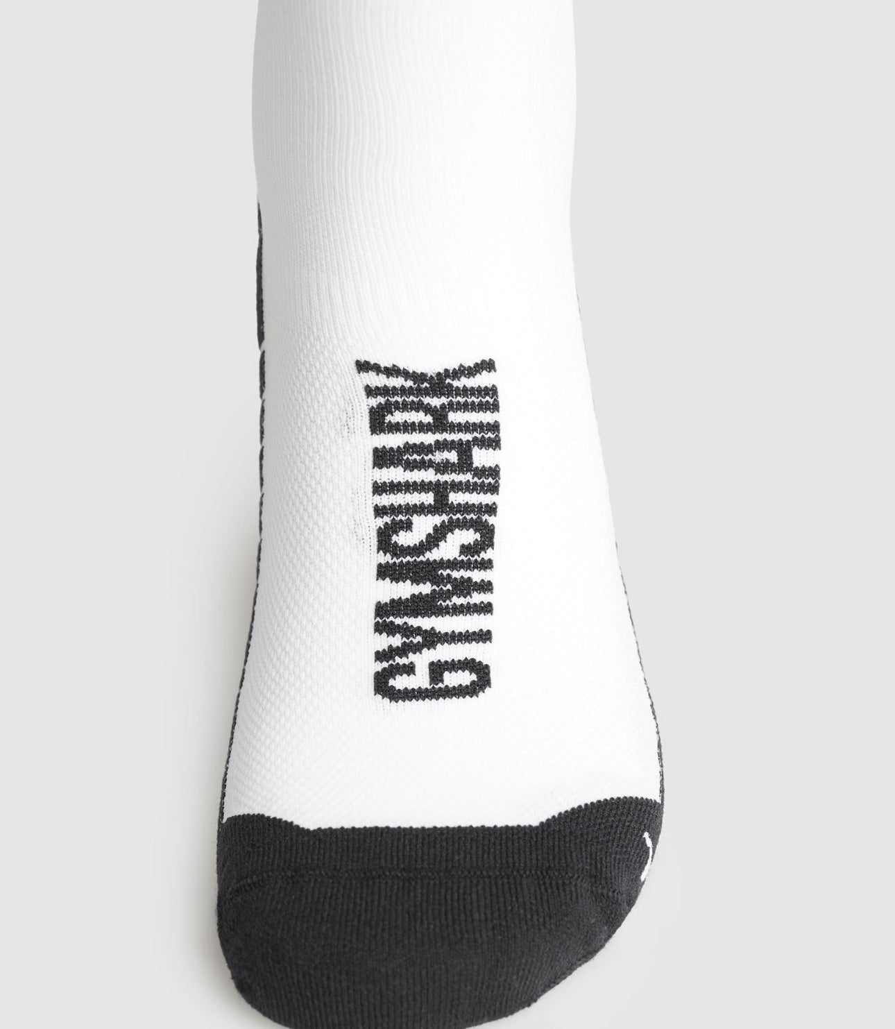 Crew Running Socks - White/Black