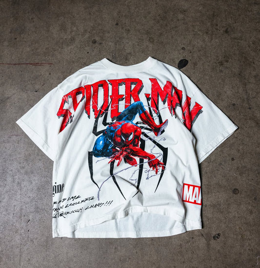 Spiderman Webs 199X Oversized
Tee in