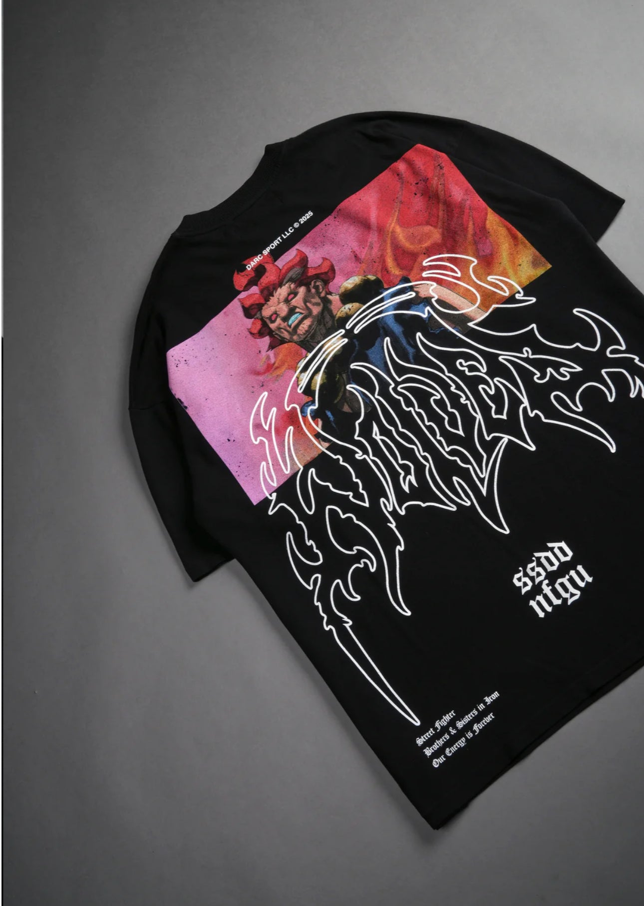 AKUMA FOREVER "PREMIUM" OVERSIZED TEE IN BLACK