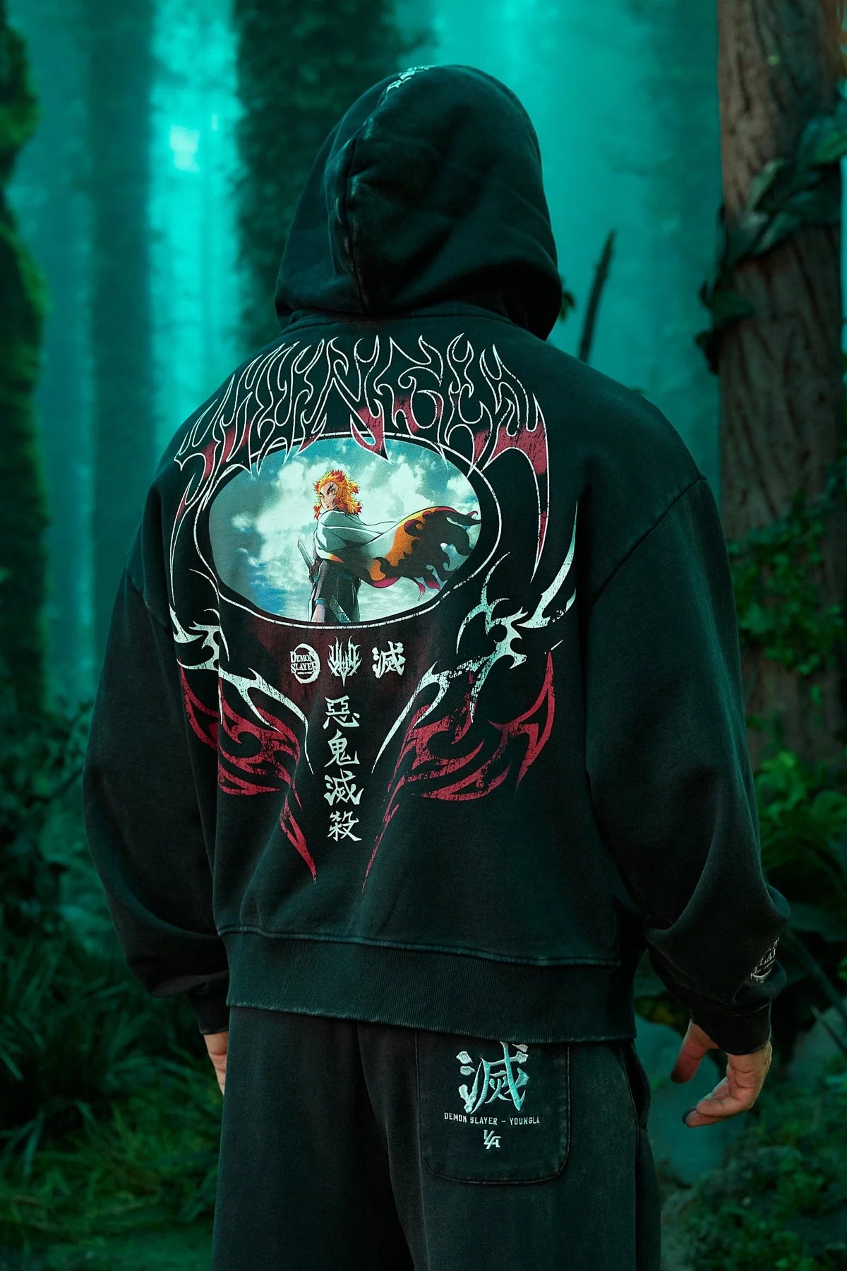 5068 - Demon Slayer: Kimetsu no Yaiba - Hoodie - Set Your Heart Ablaze