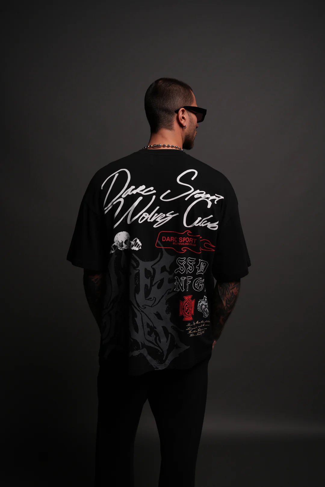 ONLYUS FOREVER "PREMIUM" OVERSIZED TEE IN BLACK