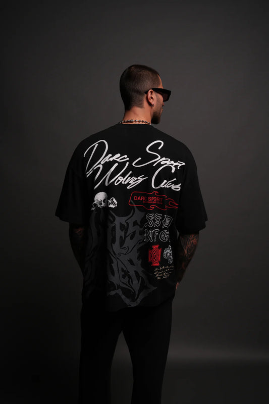 ONLYUS FOREVER "PREMIUM" OVERSIZED TEE IN BLACK