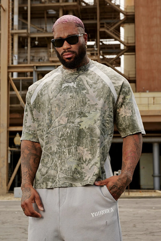 4104 - Stellar Tees Green Tree Camo