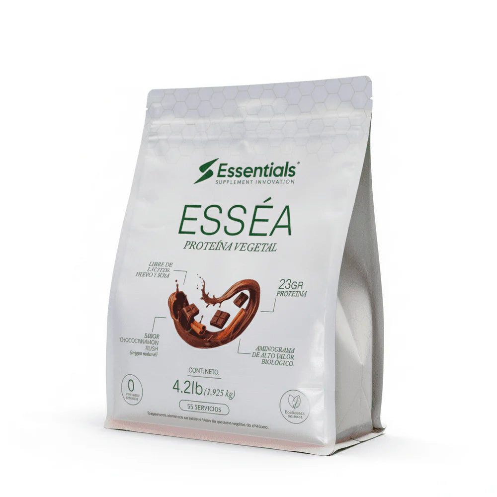 ESSENTIALS Essea Proteína vegetal 4.2lb Chocolate Cinnamon