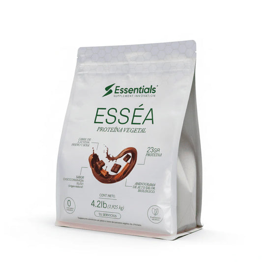 ESSENTIALS Essea Proteína vegetal 4.2lb Chocolate Cinnamon